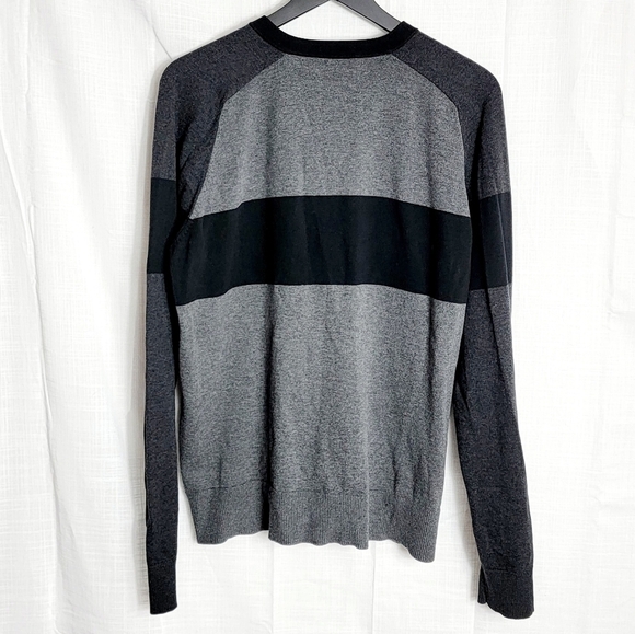 Vince 100% Cotton Long Sleeves Pullover V-Neck Men's Sweater Size XXL - Picture 5 of 5